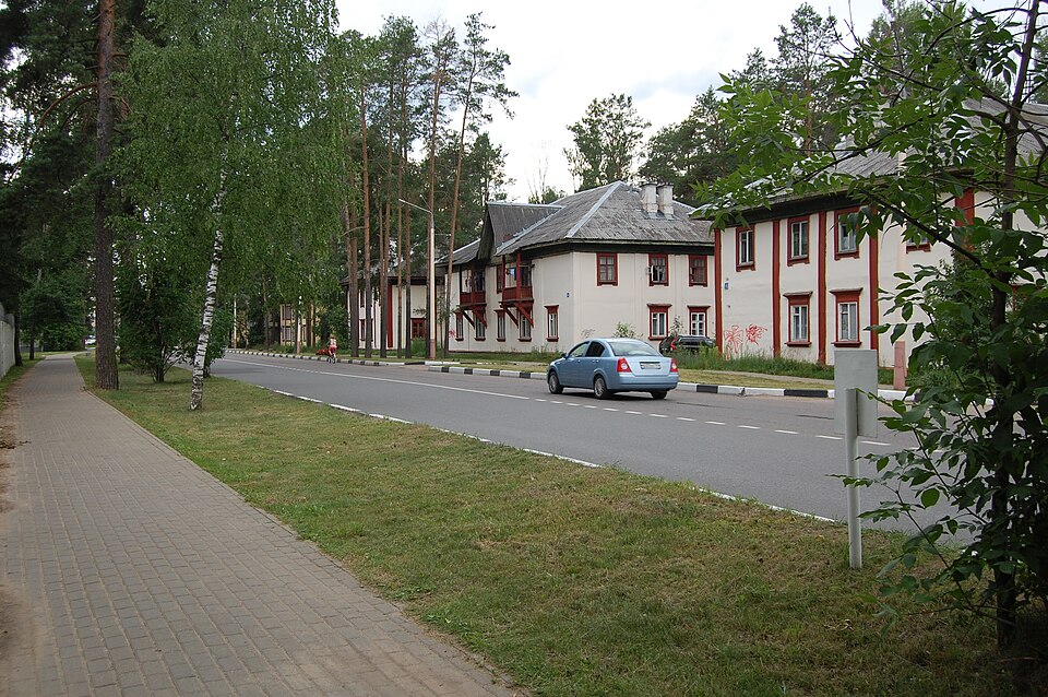 Улица Дачная в Дубне